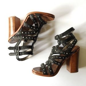 Sam Edelman Studded Chunky Heels